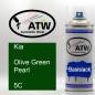 Preview: Kia, Olive Green Pearl, 5C: 400ml Sprühdose, von ATW Autoteile West.